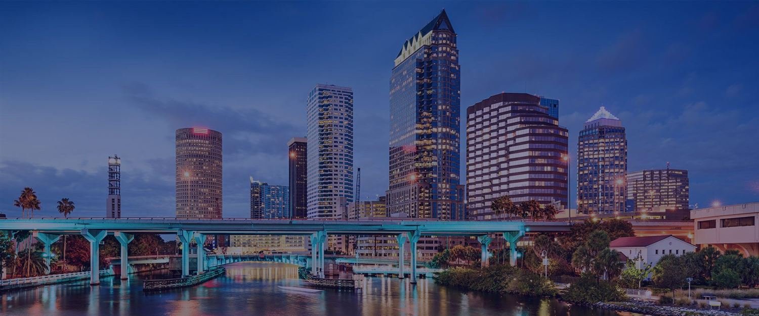Downtown Tampa, Florida — home of Catania & Catania Injury Lawyers